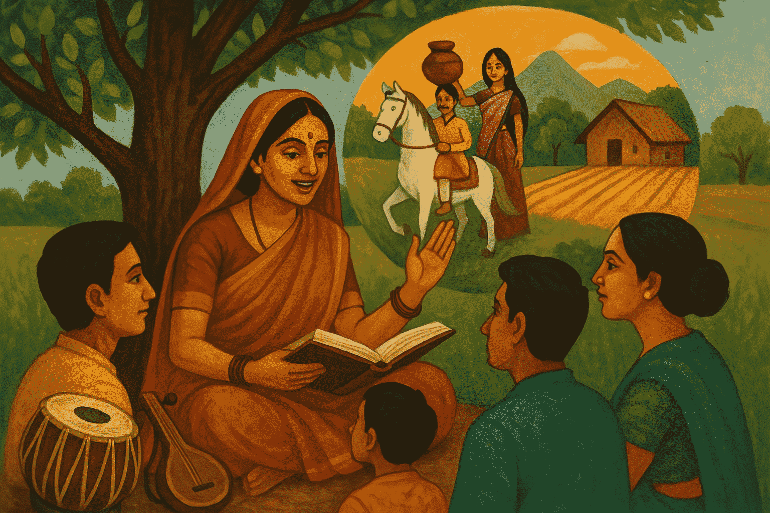 मानवीय जीवन में लोक साहित्य का महत्व