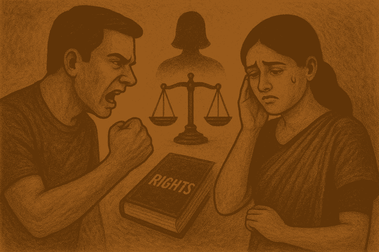 Rights of Men against a Woman: Critical Analysis