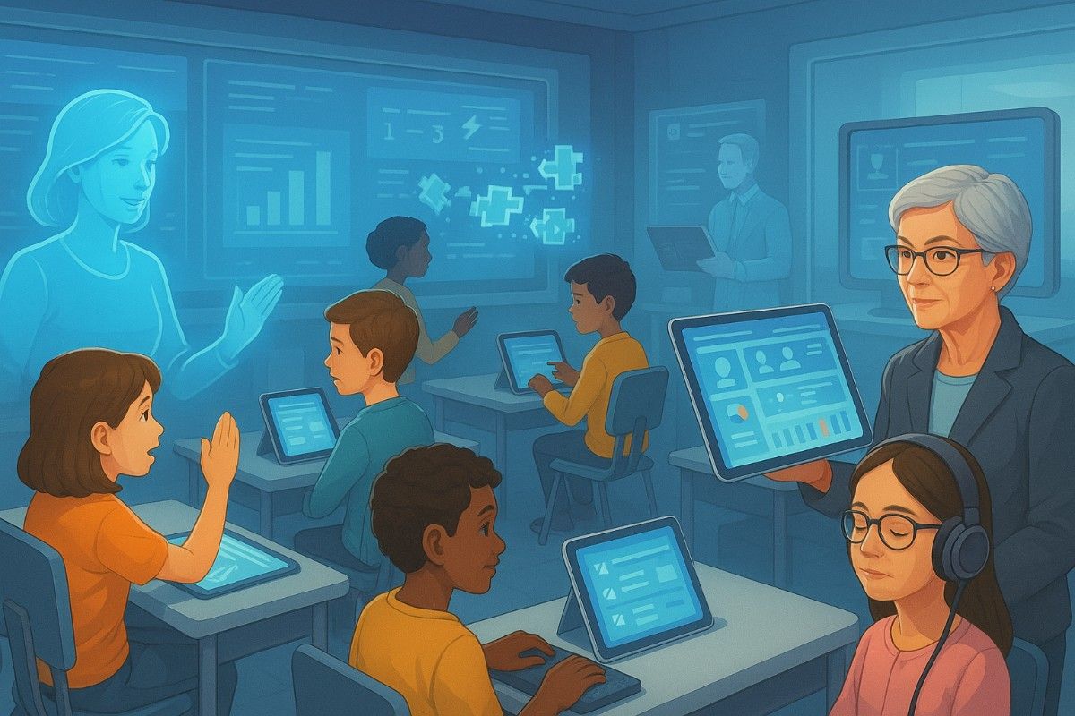 Role of artificial intelligence in educational advancement