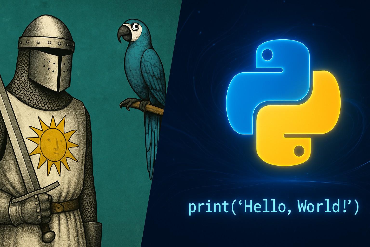 Why Python programming language named Python?