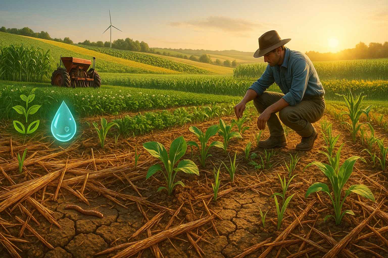 Conservation Agriculture: Promoting Eco-Friendly Farming for Long-Term Food and Environmental Security