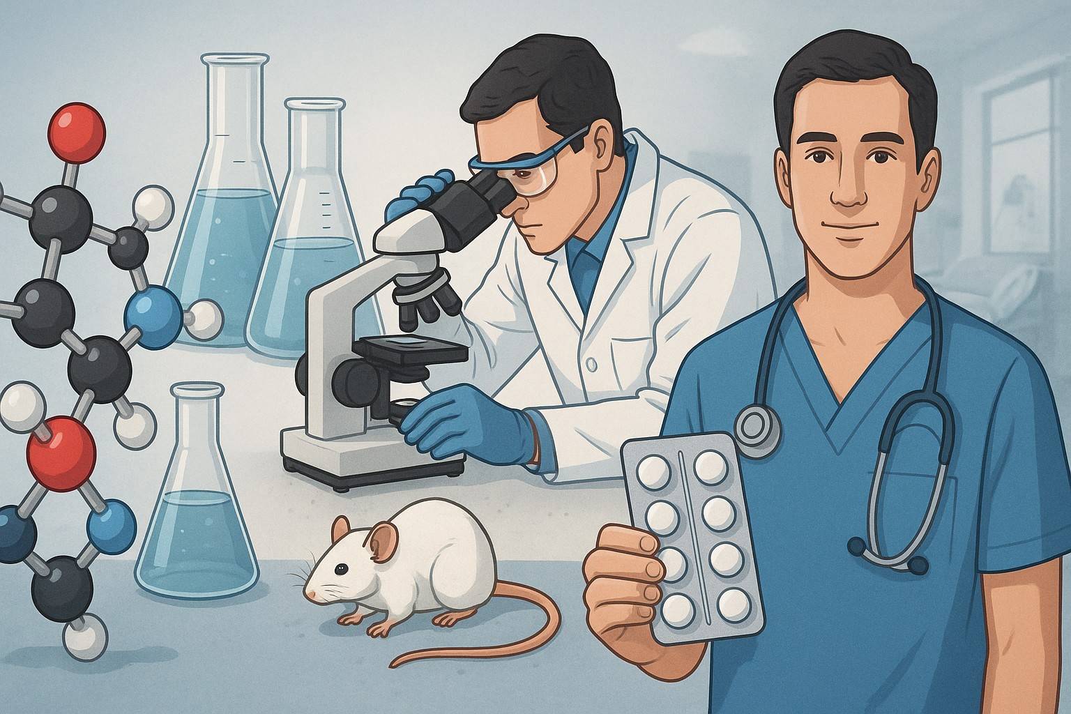 The Journey of a Drug Molecule: From Lab Bench to Bedside